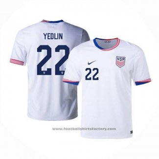 United States Player Yedlin Home Shirt 2024