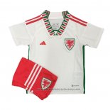 Wales Away Shirt Kids 2022