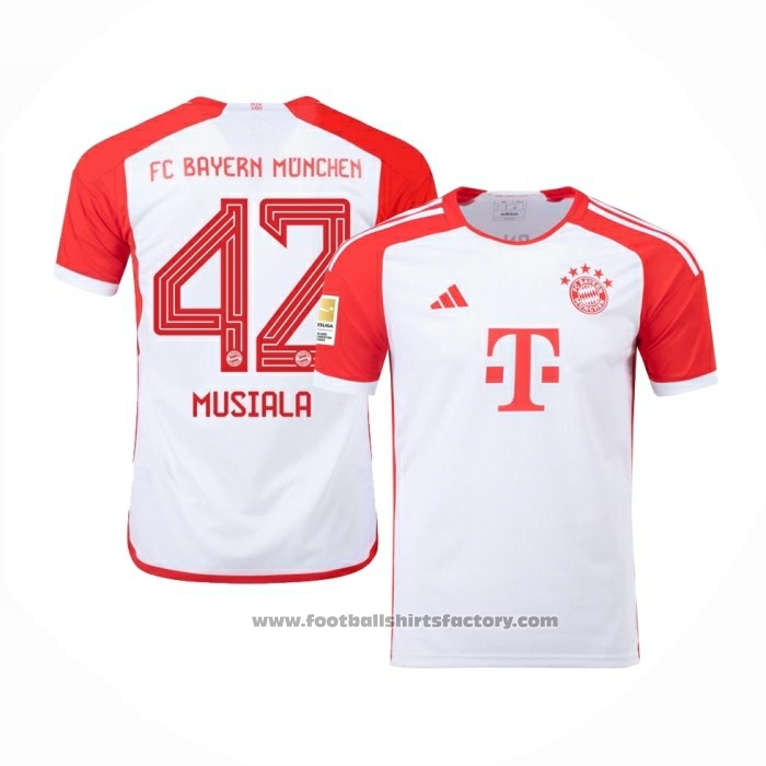 Buy Bayern Munich Player Musiala Home Shirt 2023-2024 at ...