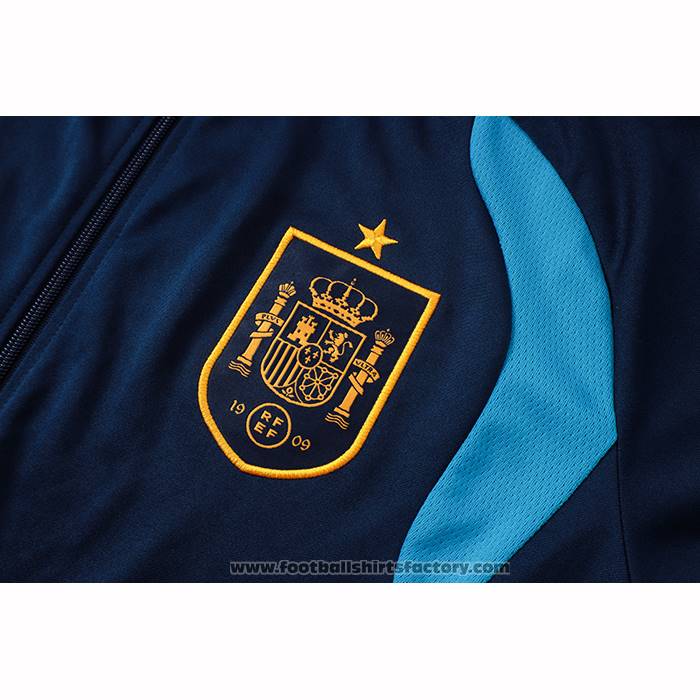 Buy Jacket Spain 2026-2027 Blue at Footballshirtsfactory